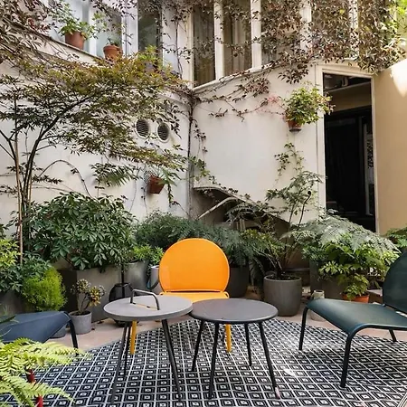 Architect Air-conditioned 1br With Terrace Lejlighed Paris